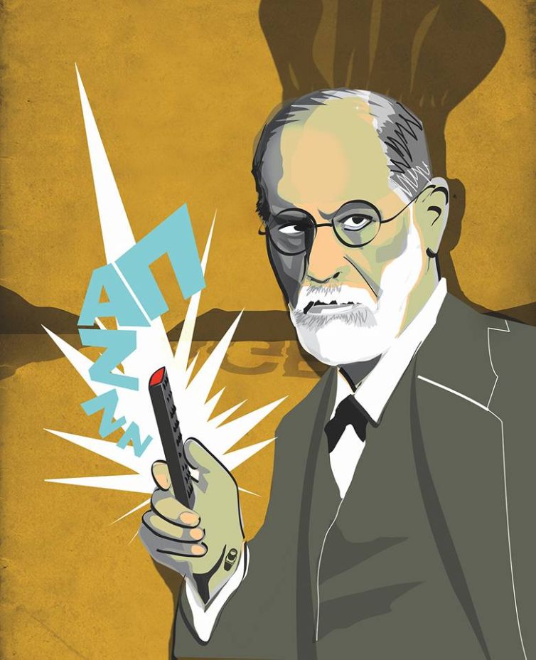 Esquire illustration – Freud