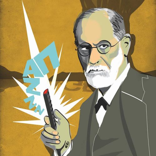 Esquire illustration – Freud