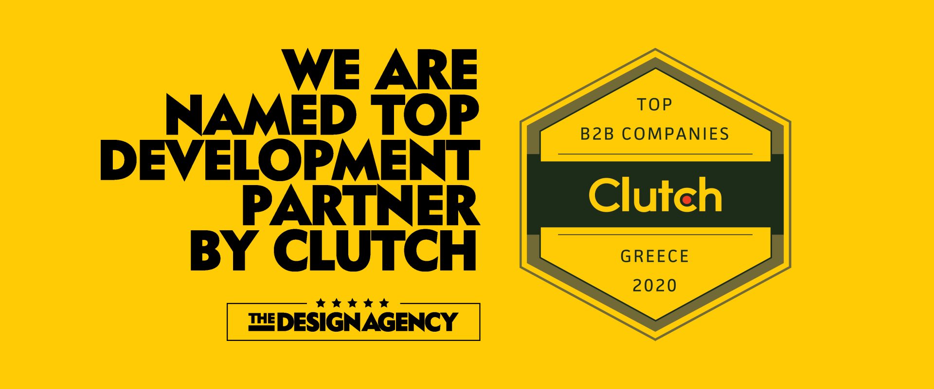 The Design Agency Greece Named Top Development Partner by Clutch