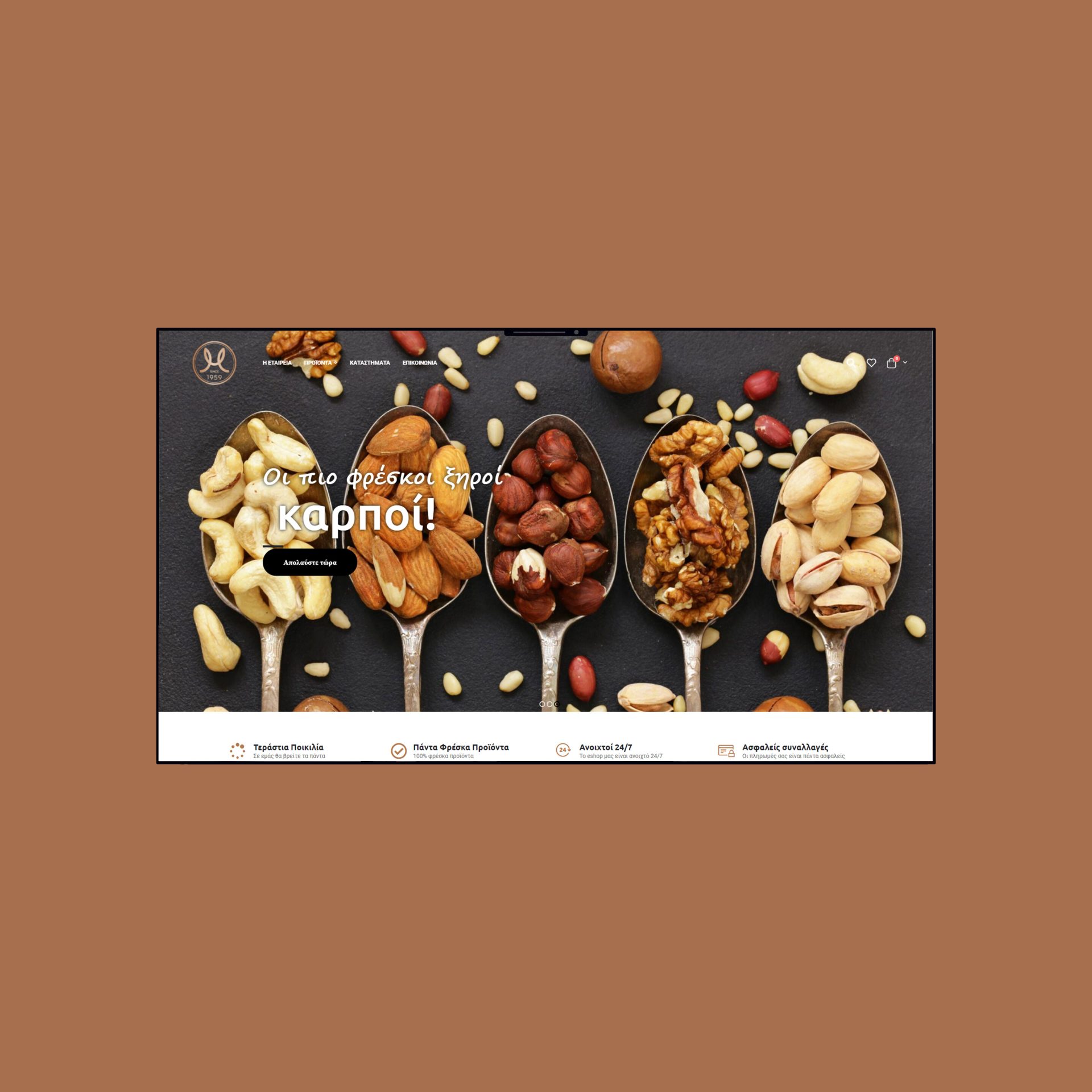 Le Chocolat / Nuts and Chocolates eshop
