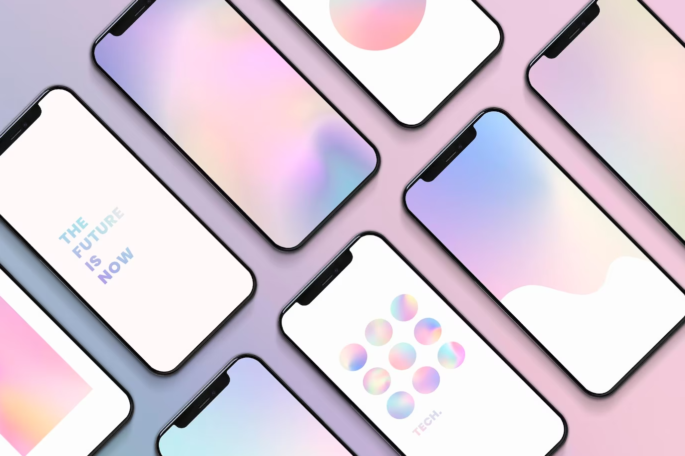 Free iPhone 14 mockups for your mobile designs