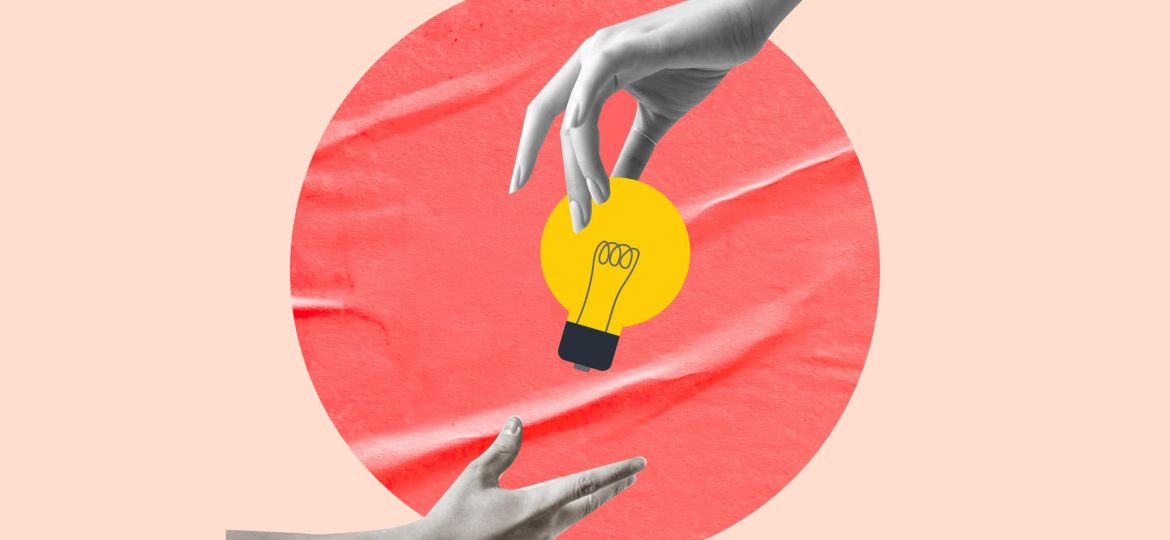 hand-giving-light-bulb-symbolizing-new-idea-development-concept-creativity-retro-design-business-idea-making